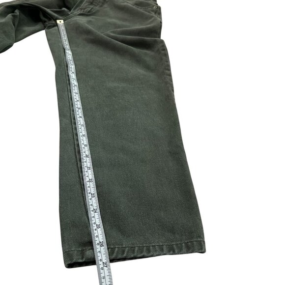 Vintage 90s Bill Blass Womens Taper Jeans Lot Size 6 Green Black Mom‎ Grunge - Picture 14 of 15